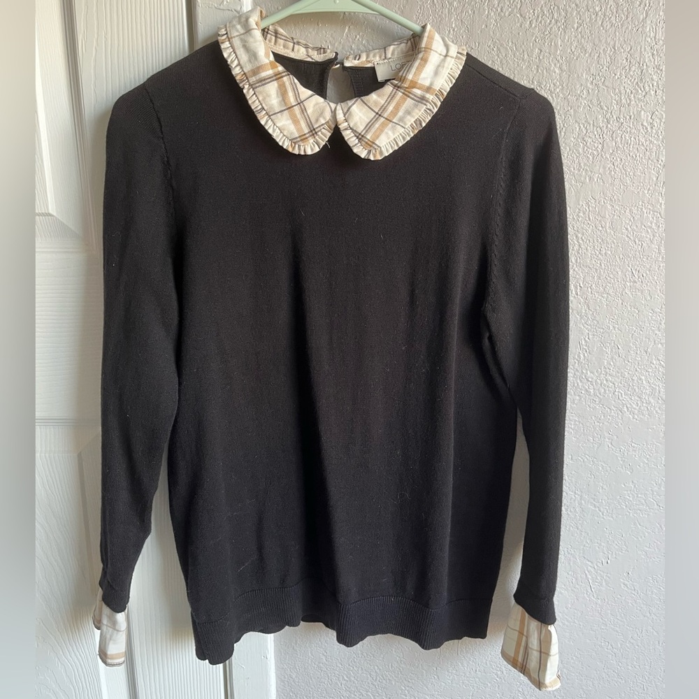 Women’s black Loft Outlet sweater - Size S